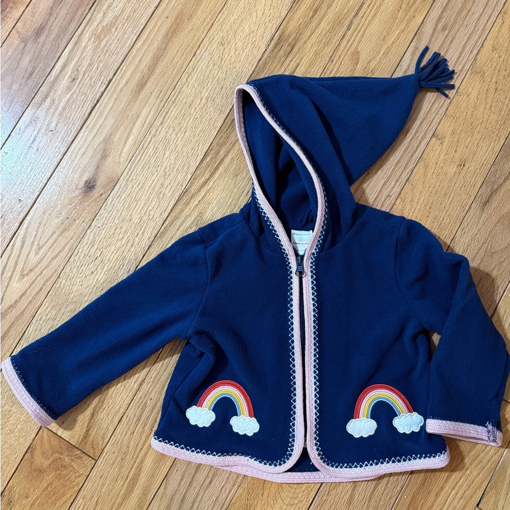 Hanna Andersson Fleece Jacket- 18-24 Months